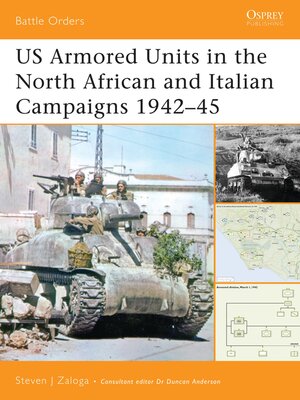 cover image of US Armored Units in the North African and Italian Campaigns 1942&#8211;45